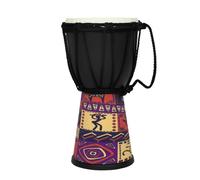 Uhidka 4 Inch African Drum ABS Drum Shell Portable Tambourine Easy Install Easy to Use