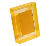 Uhidka 5-Inch Transparent Acrylic Photo Frame, Photocard Holder, Picture Display Stand for Office and Home Desktop Decoration B