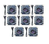 Uhidka 8PCS 100 Degree Camera Module 1MP OV9732 1280x720 USB Free Driver Manual Focus with2 Meter Cable forWinXP/7/8/10