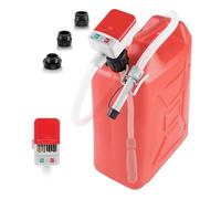Uhidka Automatic Transfer Pump with Auto-Stop 3.2 Gallon Per Min, Battery or USB Powered for Oil,Gasoline Fast and Safe Portable Gas Can Pump