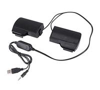 Uhidka Clip Mini Portable USB Stereo Speaker Soundbar for Notebook Laptop Computer PC Mp3 Phone Music Player