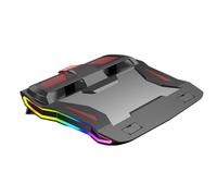 Uhidka Cooler Heatsink for Gaming Laptop Base RGB Light Colorful High Air Fan Cooling Radiator