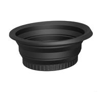 Uhidka Ice Bath Beauty Wash Basin Face Ice Therapy Folding Basin for Ice Bath Black