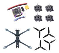 Uhidka MARK4 Quadcopter for Freestyle Flying 7-Inch HD FPV Racing Drone F4V3S Flight Control 45A 4IN1 ESC Carbon Fiber Frame