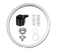Uhidka Replacement Parts Kit Including Steam Release Handle Seal, Steam Release Valve and Float Valve Seal, Anti-Clog Guard