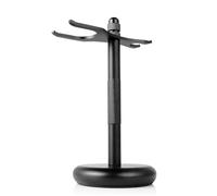 Uhidka Safety Razors Stand with Brush Holder Razors Holder is More Stable to Prolong The Life of Your Razors Compatible with Long Handle Safety Razors Black