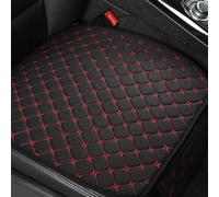 uHLANQC Car Seat Cushion for Chrysler Voyager 5th Generation 2008-2016 Relieve Hip Pressure Pad Driver's seat Anti-Slip Breathable Support with Pocket(Black Red)