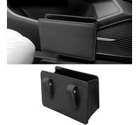 uHLANQC For BMW Z4 E85 2002-2008 1pcs Car Door Storage Box Trash Can Foldable Seat Back Hanging Bag Auto Organizer Multifunction Waterproof Travel Interior Accessories(Black)