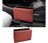 uHLANQC For RAV 4 2013-2019 1pcs Car Door Storage Box Trash Can Foldable Seat Back Hanging Bag Auto Organizer Multifunction Waterproof Travel Interior Accessories(Wine-red)