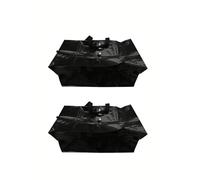 uHLANQC Heavy Duty 1/2/4Pcs Multifunctional Large Capacity Portable Shoulder Strap Storage Bag Mobile Tote for Supplies(Black 2 Pcs)