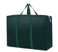 uHLANQC Heavy Duty Folding Luggage Bag Portable BagMulti Functional Travel Shoulder Handbag Closet Organizer(Green,70x50x25cm)