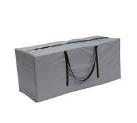 uHLANQC Heavy Duty Garden Furniture Cushion Storage Bag Waterproof Rectangle Outdoor Protective Cover(122x39x55cm Gray)