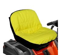 uHLANQC Lawn Mower Seat Cover for John Deere X300, Riding Tractor & Zero Turn Mowers Soft Cushion, Water-Resistant Outdoor(Yellow)