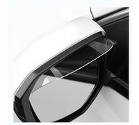 uHLANQC Side Mirror Rain Guard for Peugeot Expert 2021-2025 2026, Flexible PVC Water Shield, Rear View Eyebrow, Transparent Clear Visor Shade