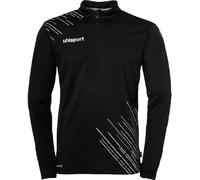 uhlsport Boys Score 26 1/4 Zip Top Score 26 1/4 Zip Top Men's Sports Jacket Sweatshirt Pullover Football Fitness Gym Sports Hoody Sports Jumper Black/White