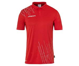uhlsport Boys Sports Polo, red/White, 140