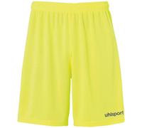 uhlsport Men's Center Basic Shorts, Fluo Yellow/Black, XXL