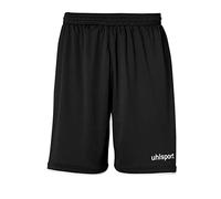 uhlsport Club Men's Football Shorts, Mens, 100380601, Black White, 8 Years