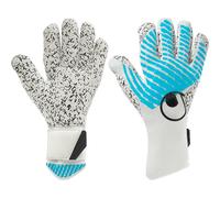 uhlsport Football Goalkeeper Gloves Catch Machine Cybertec Supergrip+ Adhesive Foam with Finger Protection