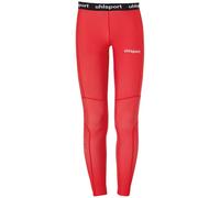 Uhlsport Distinction Pro Long Tights Men' S Tights - Red, Large