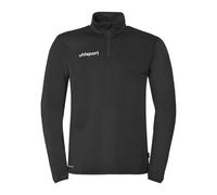 uhlsport Essential 1/4 Zip Top - Training Jumper with Stand-Up Collar, Zip Garage & Recycled Polyester for Training & Teamwear