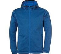 Uhlsport Essential Fleece Jacket Men's Jacket - Azure Melange, 4X-Large