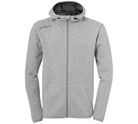 Uhlsport Essential Hood Jacket Men's Jacket - Dark Grey Melange, XXX-Large