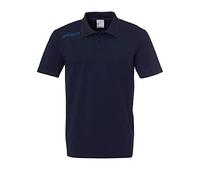 uhlsport Essential Men's Polo Shirt, Mens, T-Shirt, 100221012, Navy, 4XL