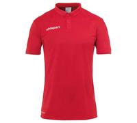 Uhlsport Essential Poly Short Sleeve Polo Red 3XL Man