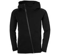Uhlsport Essential Pro Jacket Men, Black, Full Zip Hoodie Streetstyle Sweatshirt, Size XXL