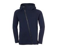 Uhlsport Essential Pro Jacket Men, Navy, Full Zip Hoodie Streetstyle Sweatshirt, Size L