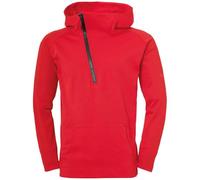 Uhlsport Essential Pro zip hoodie Children's Hoodie - red, 152