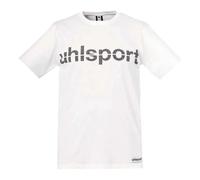 Uhlsport Men Essential Promo T-Shirt - White, 2X-Small/X-Small