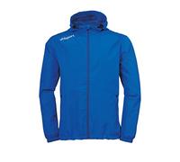 Uhlsport Essential Rain Jacket Men's Rain Jacket - Azure/White, Large