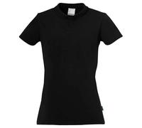 Uhlsport Essential Short Sleeve Polo Black 2XL Woman