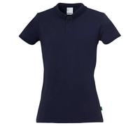 Uhlsport Essential Short Sleeve Polo Blue 2XL Woman