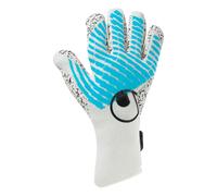 uhlsport Football Goalkeeper Gloves Catch Machine Cybertec Supergrip+ Adhesive Foam with Finger Protection