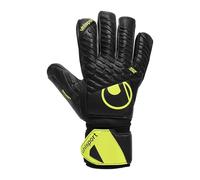 uhlsport FM Supersoft HN Flex Frame Goalkeeper Gloves - Keeper Gloves with Supersoft Grip, Half Negative Cut & Finger Stability