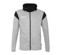 uhlsport Football Squad 27 Track Hood Jacket Unisex Training Jacket Sports Jacket Sweat Shirt with Hood and Stand-Up Collar