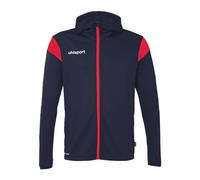 uhlsport Football Squad 27 Track Hood Jacket Unisex Training Jacket Sports Jacket Sweat Shirt with Hood and Stand-Up Collar