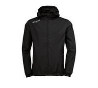 Uhlsport Essential Rain Jacket Men's Rain Jacket - Black-and-White, Small