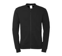 uhlsport ID College Jacket Vest for Men Going Out Jacket Sweat Jacket Sweatshirt without Hood for Men, Women and Children, black, XXL