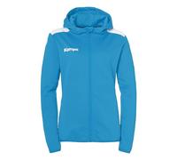 uhlsport Kempa Handball Emotion 27 Hooded Jacket Women's Sports Jacket for Women and Girls with Lined Hood - Fleece on the Inside - with Zip Pockets