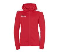 uhlsport Kempa Handball Emotion 27 Hooded Jacket Women's Sports Jacket for Women and Girls with Lined Hood - Fleece on the Inside - with Zip Pockets