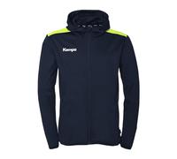uhlsport Kempa Handball Emotion 27 Hooded Sports Jacket for Men and Boys with Lined Hood - Fleece on the Inside - with Zip Pockets