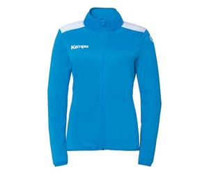 uhlsport Kempa Handball Emotion 27 Poly Jacket Women's Sports Jacket Training Jacket Going Out Jacket for Women and Girls - Without Hood with Zip Pockets
