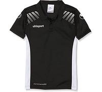 Uhlsport Kids Goal Polo Shirt Kids T-Shirt - Black/White, 164