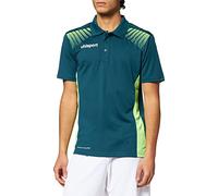 Uhlsport Kids Goal Polo Shirt Kids T-Shirt - Petrol/Flash Green, 140