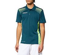 Uhlsport Kids Goal Polo Shirt Kids T-Shirt - Petrol/Flash Green, 152
