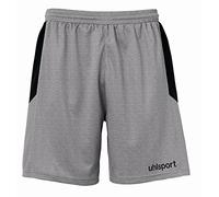 uhlsport Kid's Goal Shorts, Dark Grey Melange/Black, Size 116